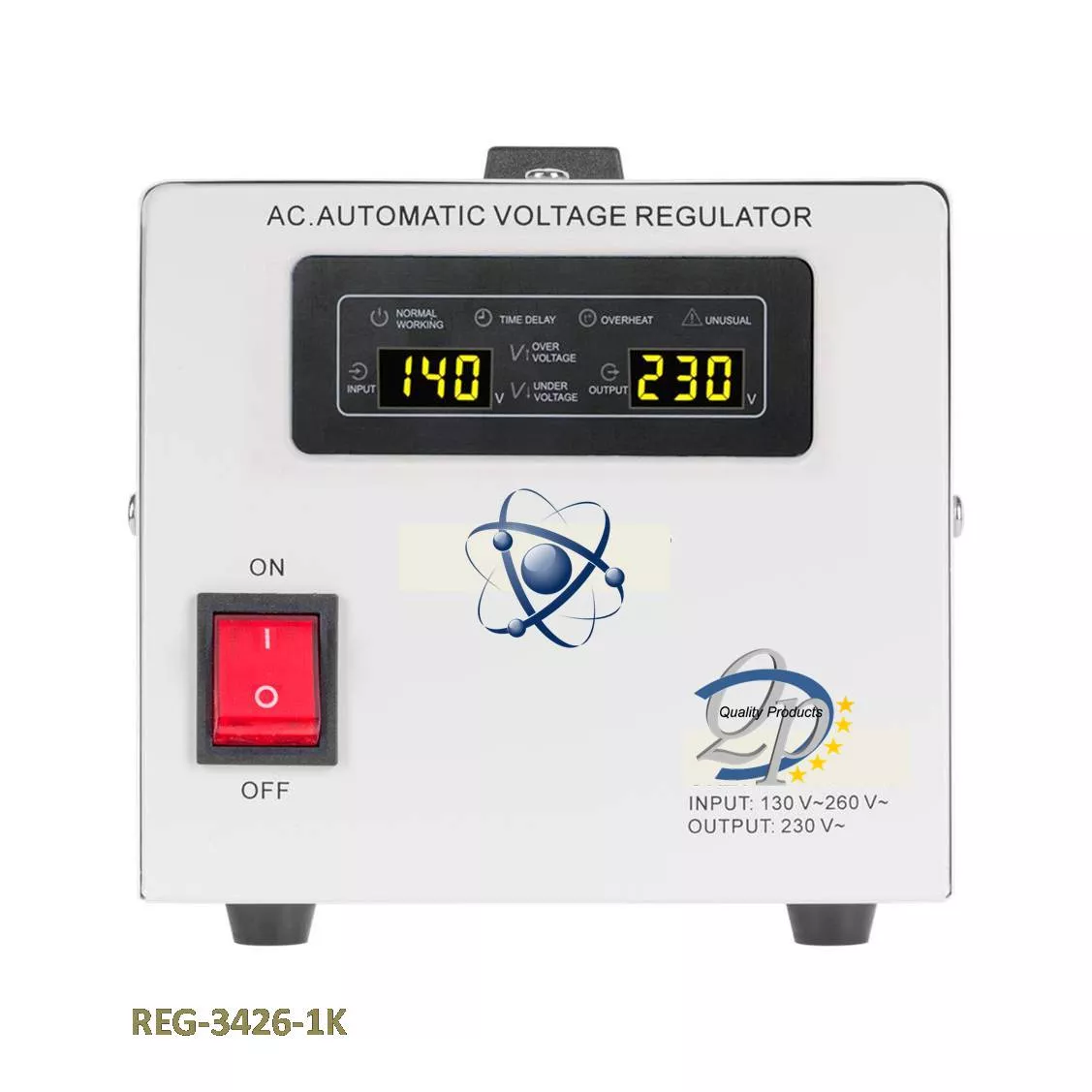 Regulador de tension Automatico 1000VA Servomotor