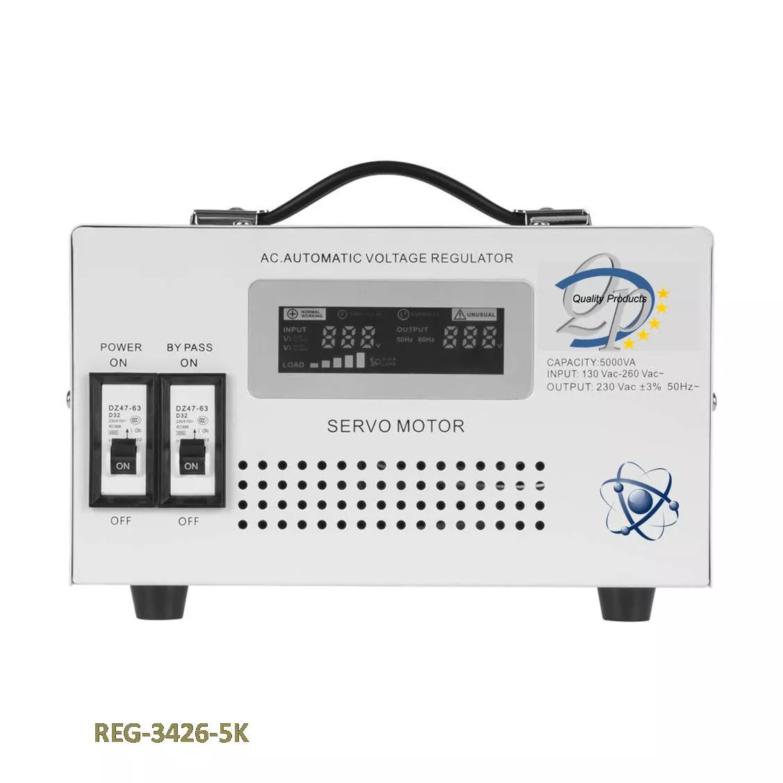 Regulador de tension Automatico 5000VA Servomotor