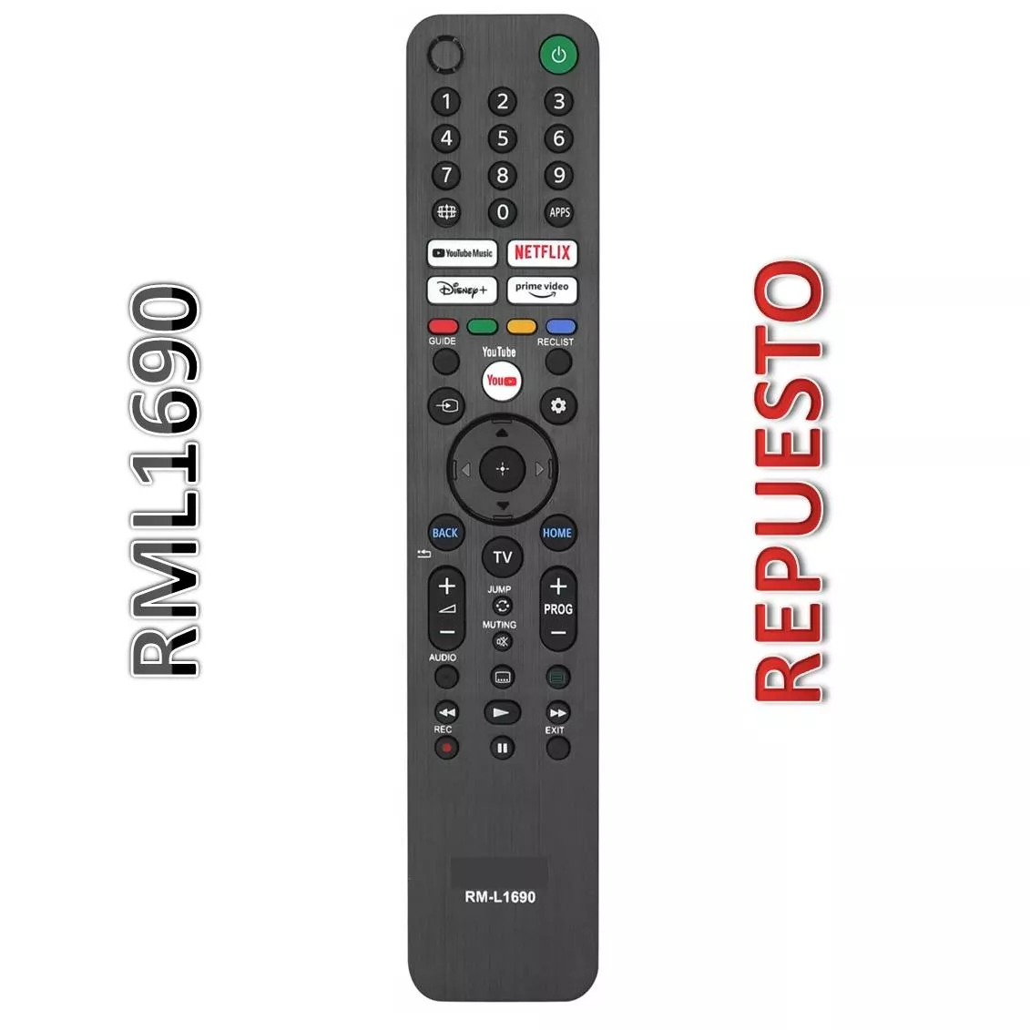 Mando Repuesto Sony RML1690