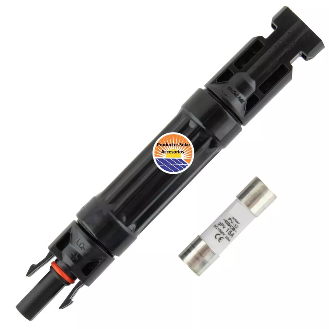 Portafusibles solar DC PnP 1000V 32A incl. 15A