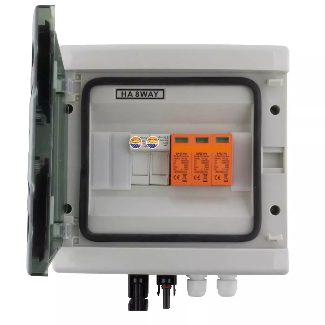 Caja para Mecanismos Solar DC1 8M T2 1000V