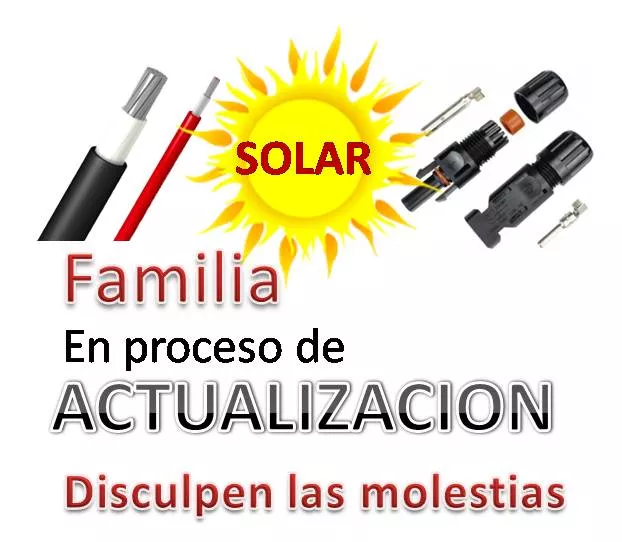 Familia de SOLAR en Proceso de ACTUALIZACION