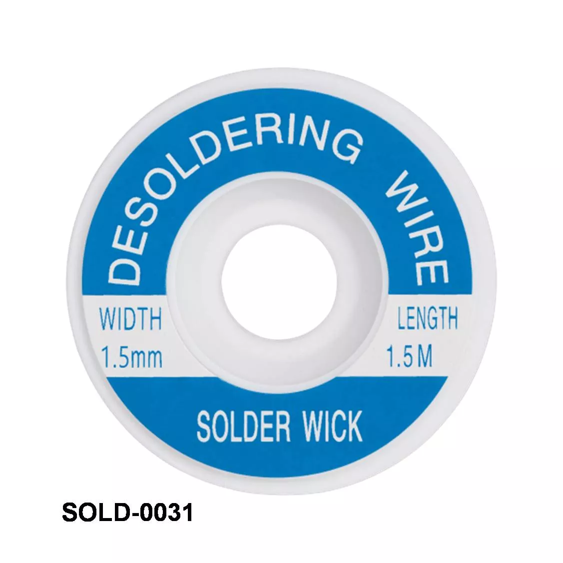 Malla desoldar 1.5mm Largo 1.5m