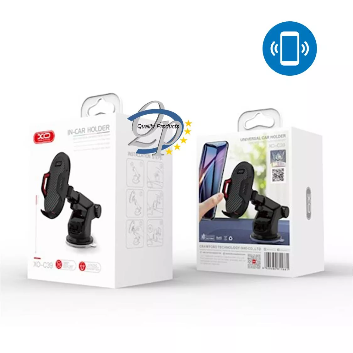 Soporte para Telefonos XO-C39 Salpicadero Extensible
