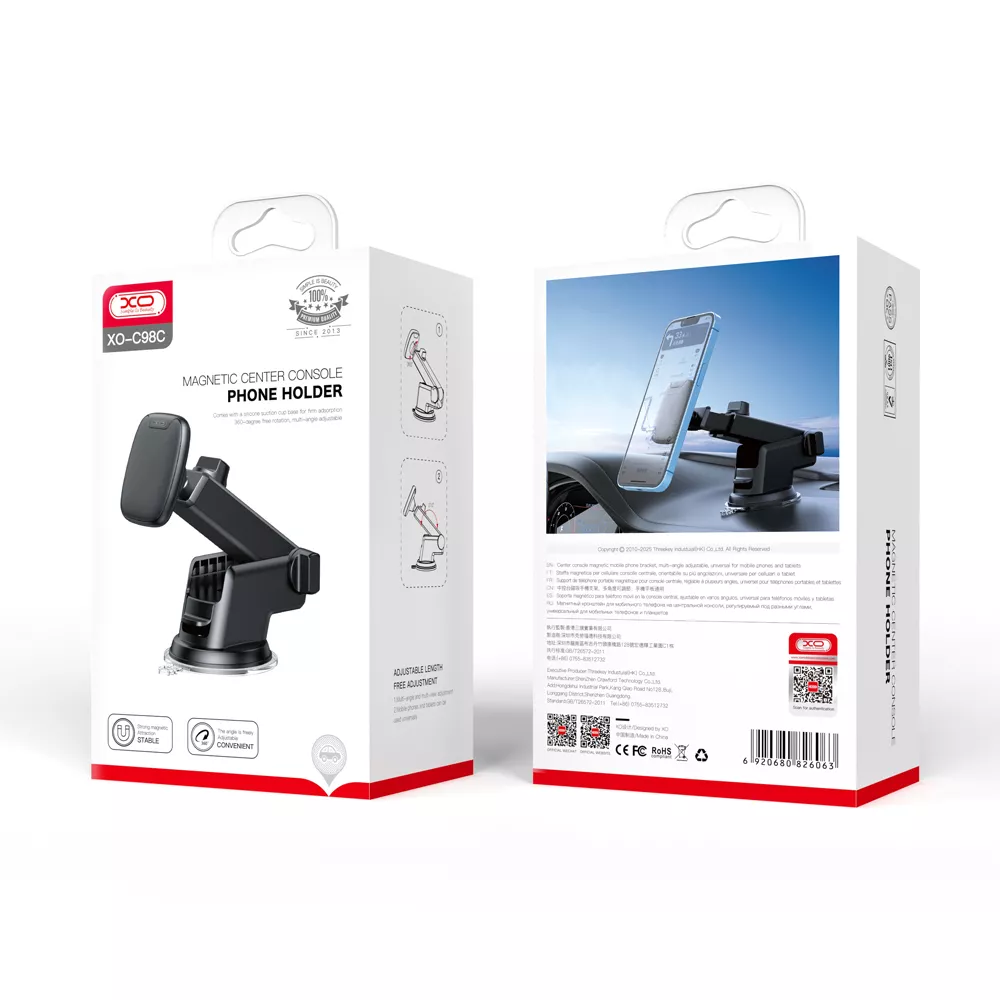 Soporte para Telefonos XO-C98C Magnetico Extensible