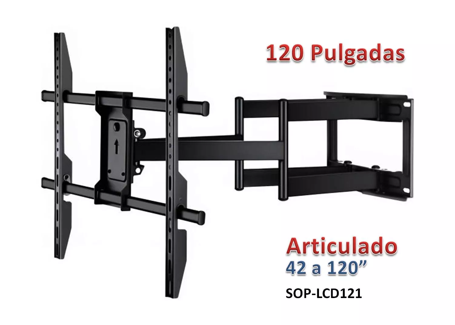 Soporte TV Pared Articulado de 42 a 120"