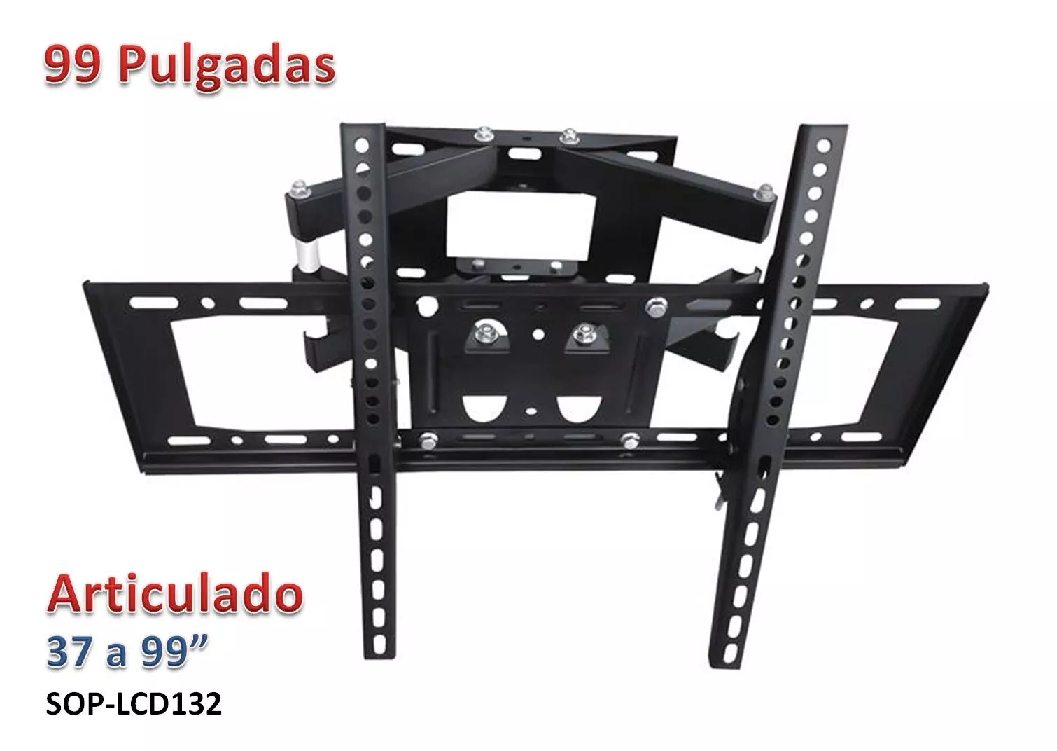 Soporte TV Pared Articulado de 37 a 99"