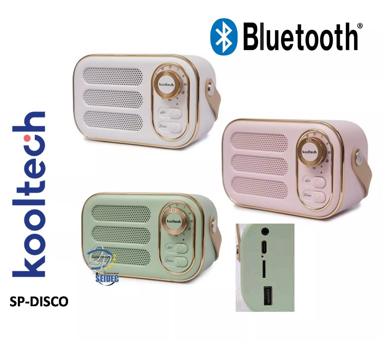 Radio Altavoz Kooltech Bluetooth SP DISCO
