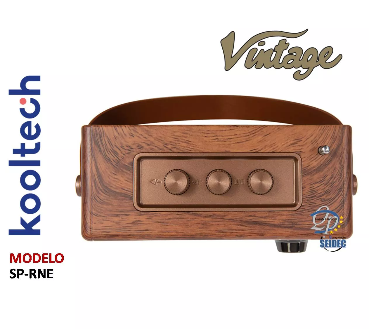 Radio Altavoz Vintage Kooltech Bluetooth SP RNE