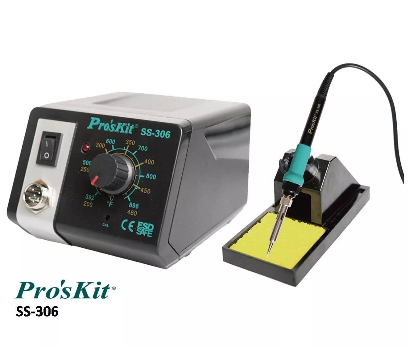 Estacion soldadura ajustable 60W 200-480&ordm; PROSKIT SS-306