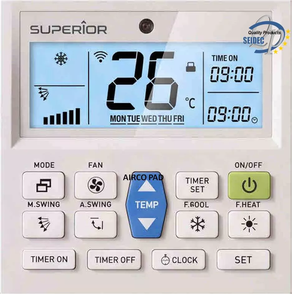 Mando Aire Acondicionado Superior SUPCU006