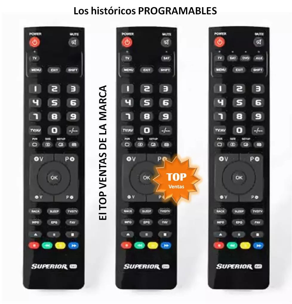 Mandos a distancia para todos los aparatos