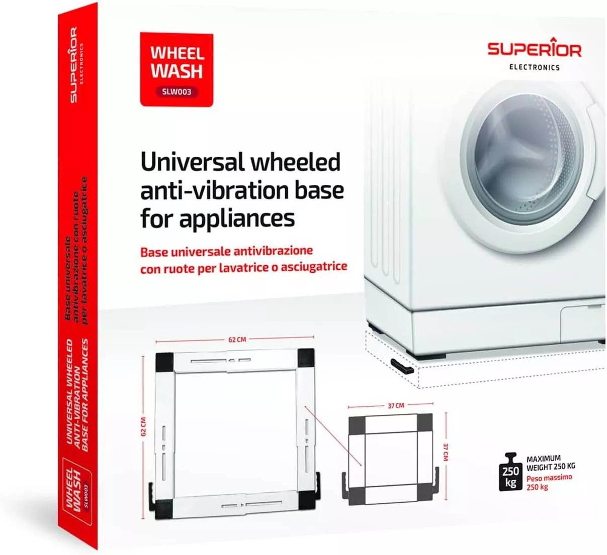 Base universal para lavadora o secadora SUPSLW003