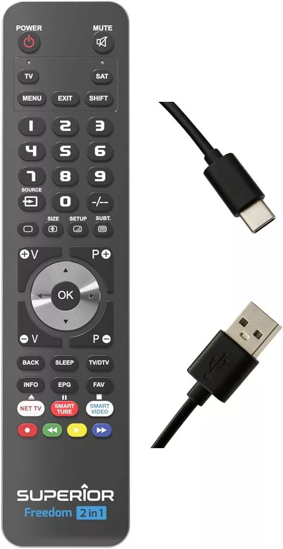 Mando programable por PC Superior Freedom 2:1 SUPTUB002