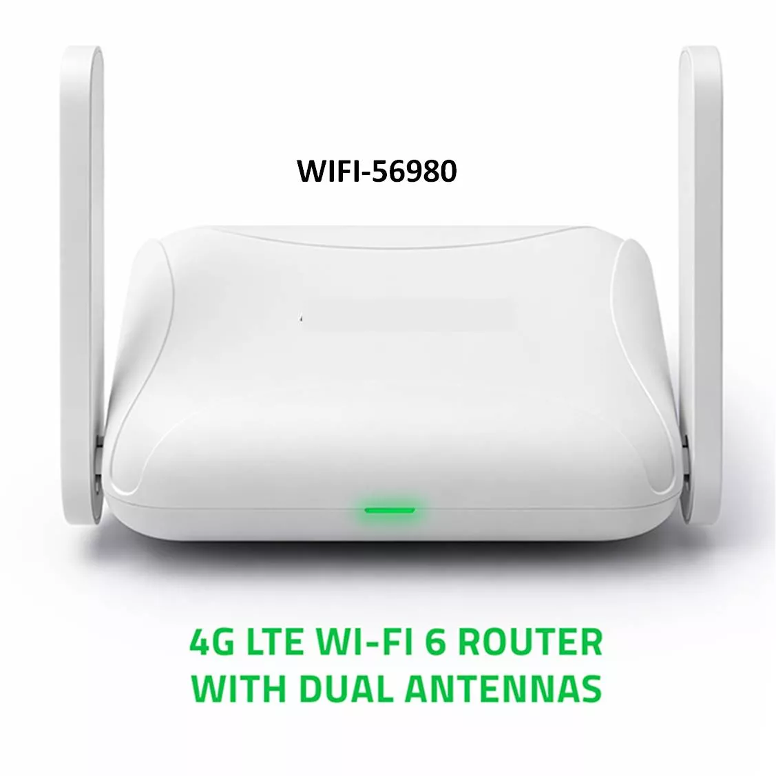 Router 4G LTE WiFi 6 Antena dual USB-C Micro SIM