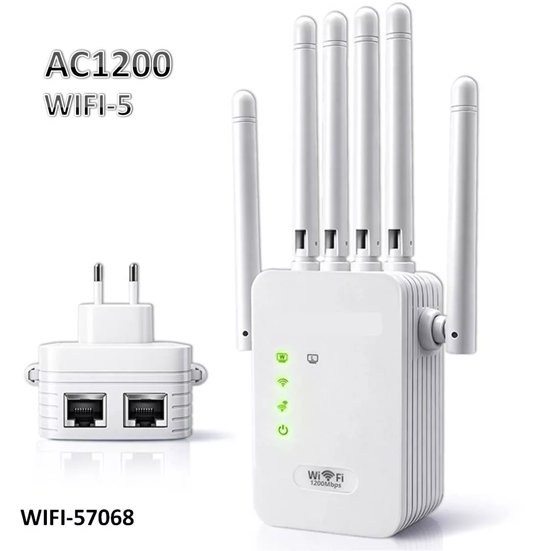 Extensor WiFi 5 Punto de acceso AC1200
