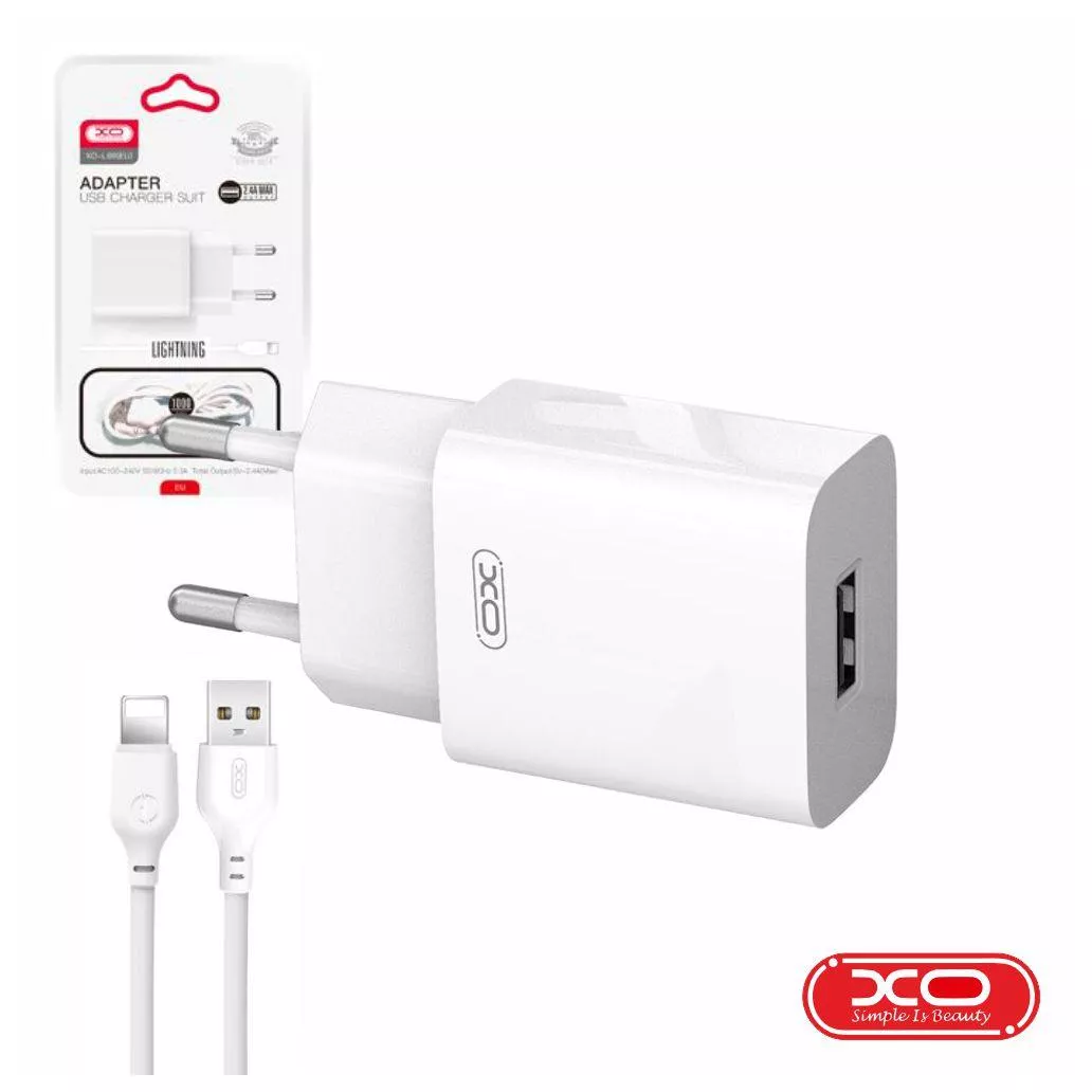 Cargador de Red XO-L99 con cable Lightning